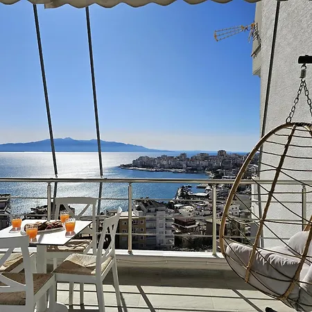 Panorama View Lägenhet Sarandë